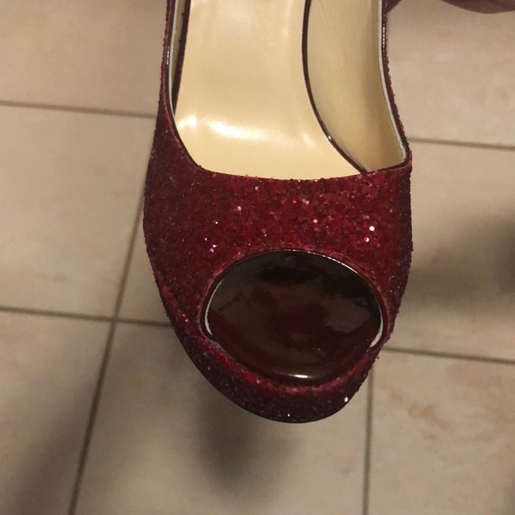 BRAND NEW JIMMY CHOO RED HEELS - Picture 5 of 7